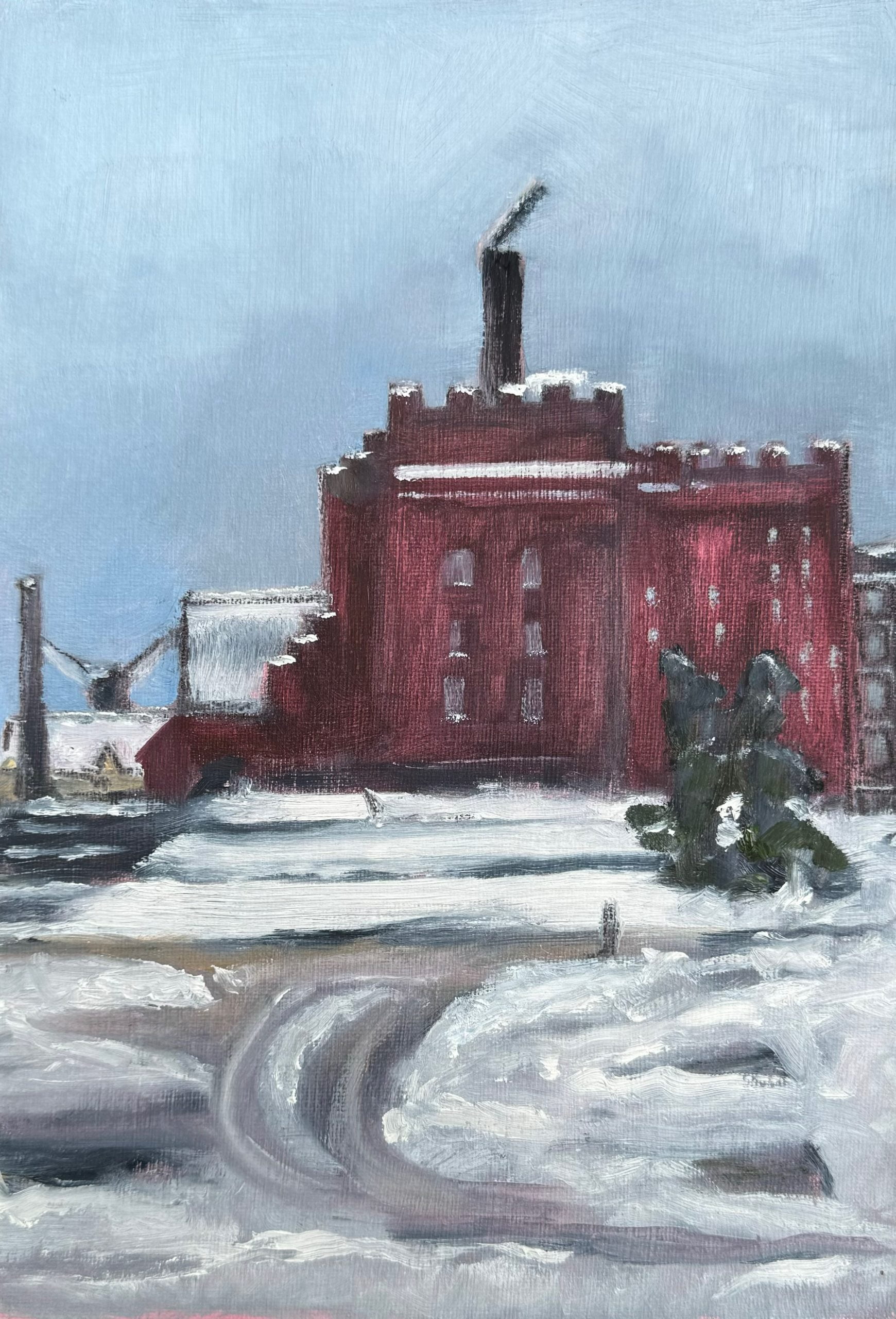 Maltfabrik: The Malt Factory painting by John Farmelo