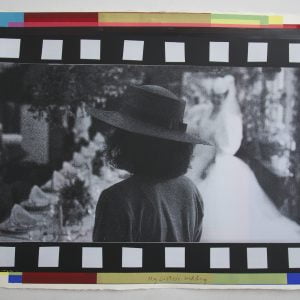 My Sister's Wedding 2018 screenprint by John Farmelo