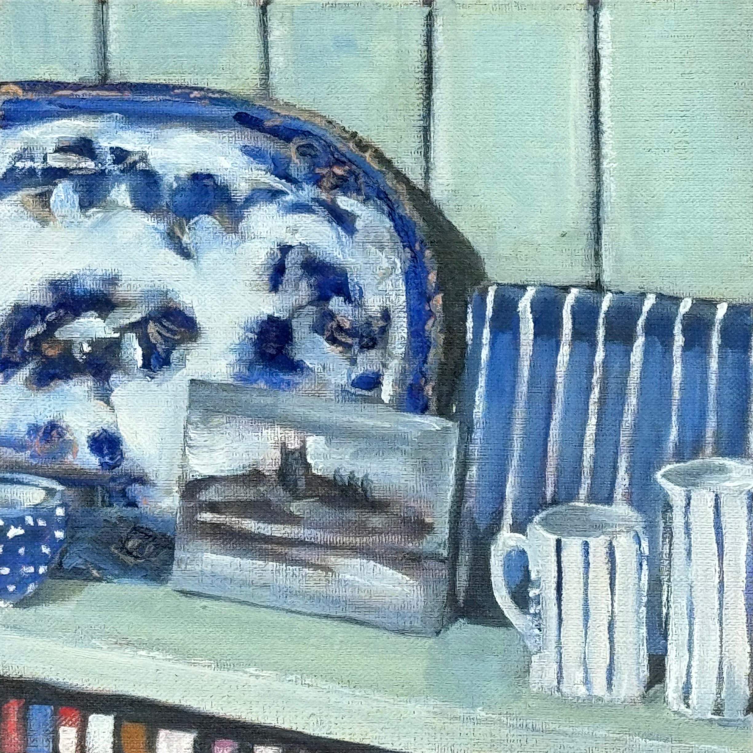 Still Life with Ceramics painting by John Farmelo