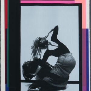The Dancer 2018 screenprint by John Farmelo